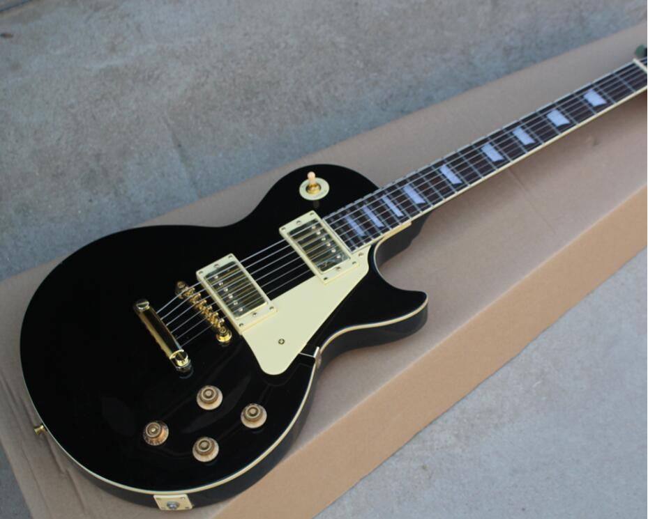 S101 Electric Guitar - Factory Custom Black Electric Guitar With Milk White Pickguard Cream Binding Body And Neck Gold Hardware Offer Customized S101 Electric Guitar Electric Guitar Packages For Beginners From Woyaofayangcai 178 9 Dhgate Com