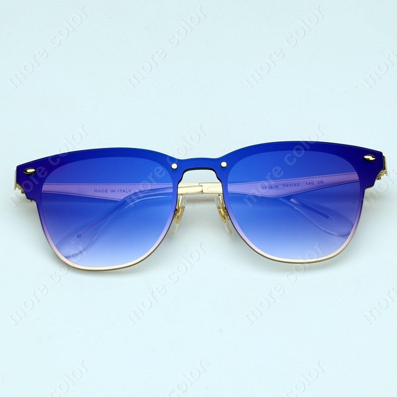 Goldgradient Blue Mirror