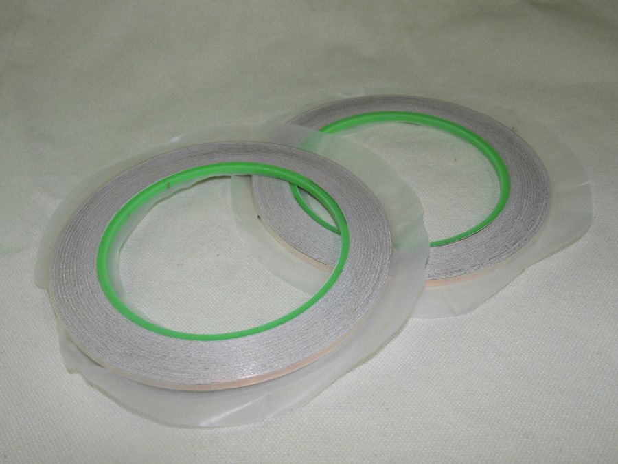 2X 23feet//20M Conductive Shielding Pure Copper Tapes 3mm 1//8/"