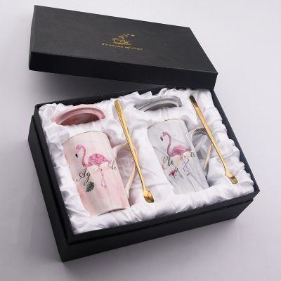 Flamingo-Set + Geschenkbox