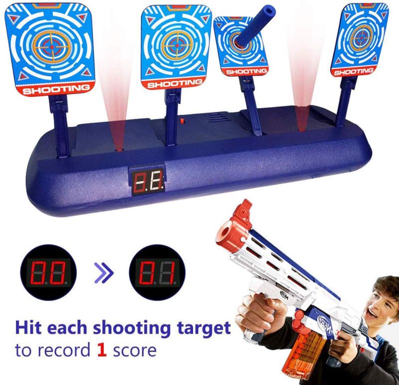 electronic scoring target for nerf