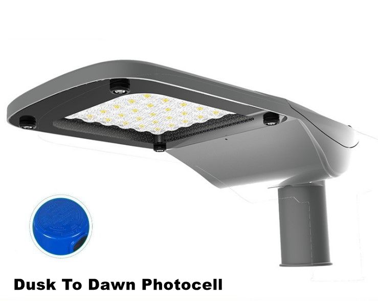 26000LM Daylight 5000K LED Shoebox Pole Lig.. 200W LED Parking Lot Lights New