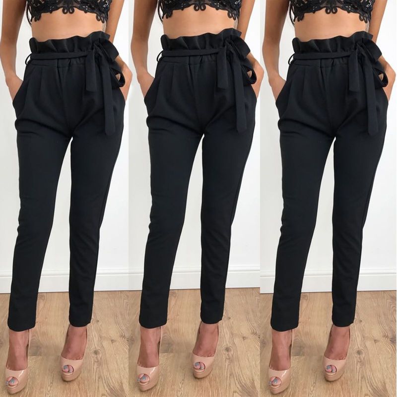slim cigarette trousers