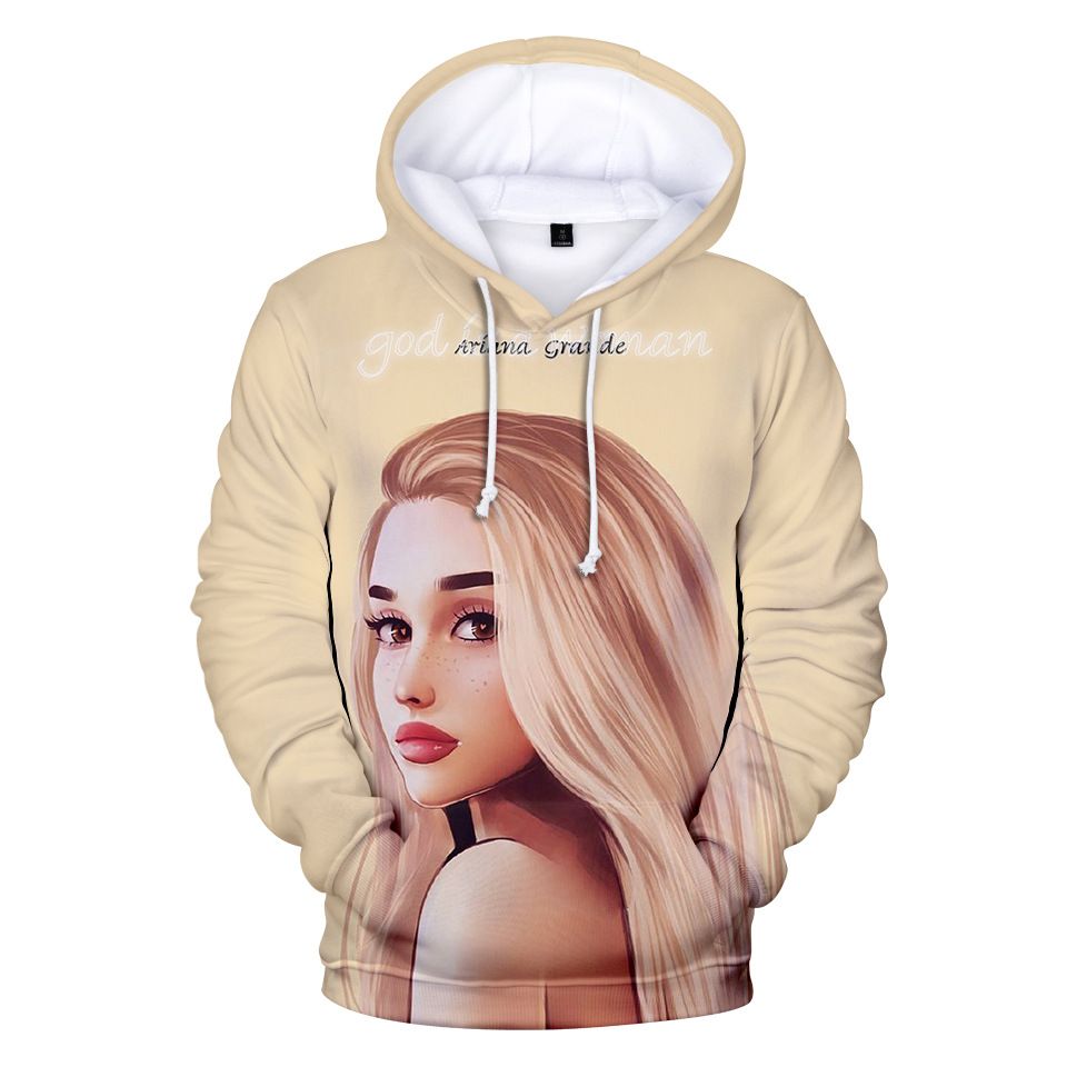 Men Women Hoodie Sweatshirt 3D Ariana Grande Print Jacket Coat Pullover Top Men Women Hoodie Sweatshirt 3D Ariana Grande Print Jacket Coat Pullover Top