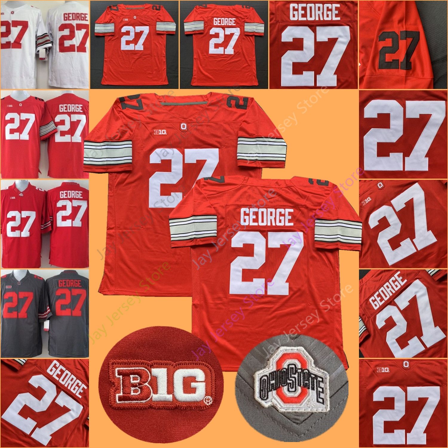 eddie george ohio state jersey