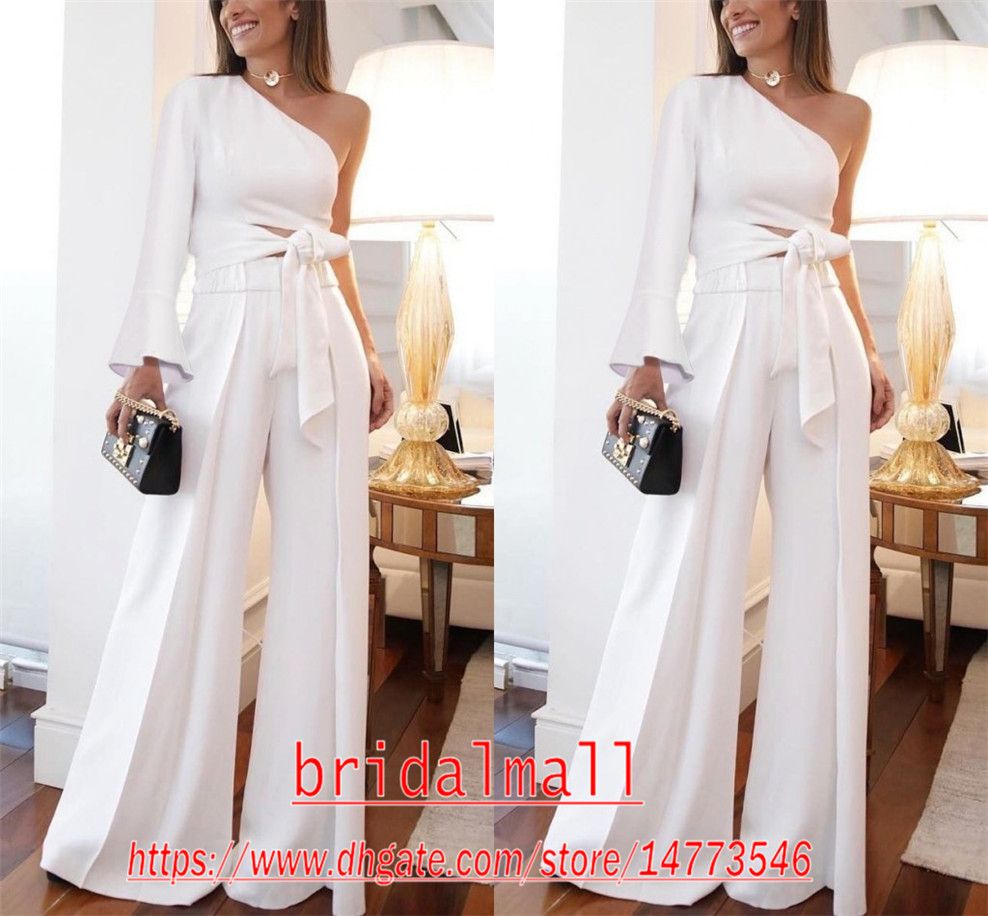 white party pant suit