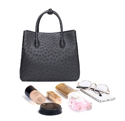 real ostrich purse