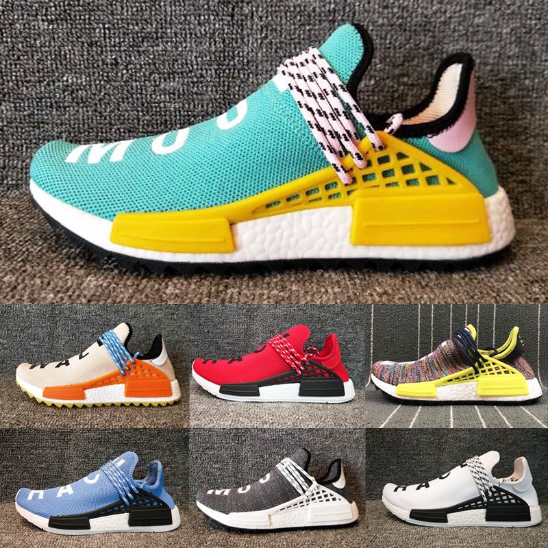 human race white and green