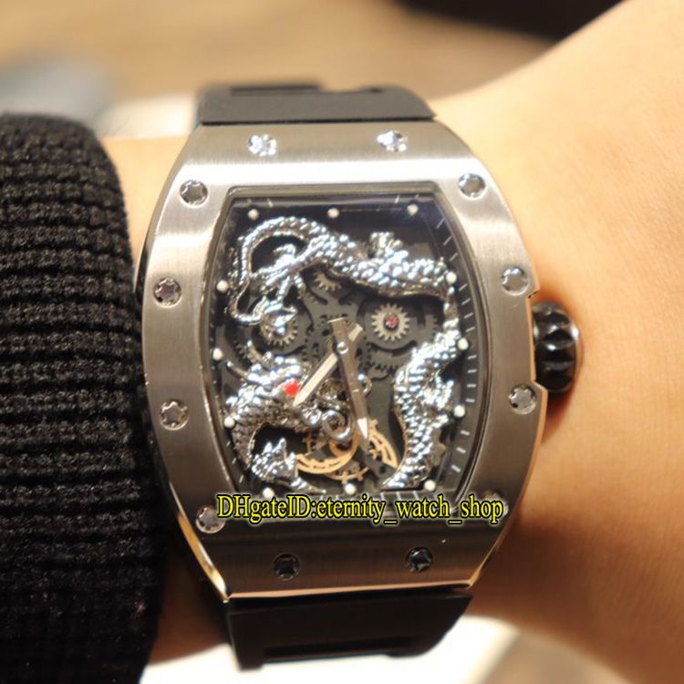 Luxury Edition RM 057 Jackie Chan Skeleton 3D China Dragon 