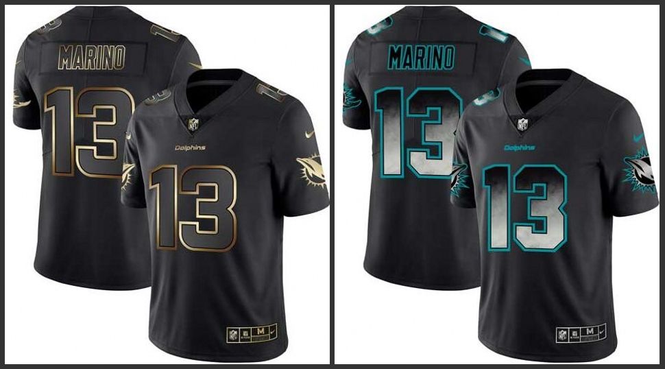 miami dolphins jersey black