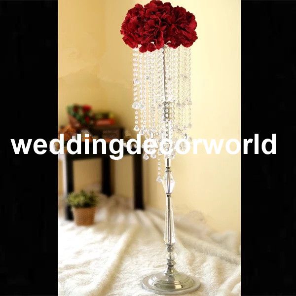 Lattest Wedding Gold Or Sliver Centerpiece Artificial Flower