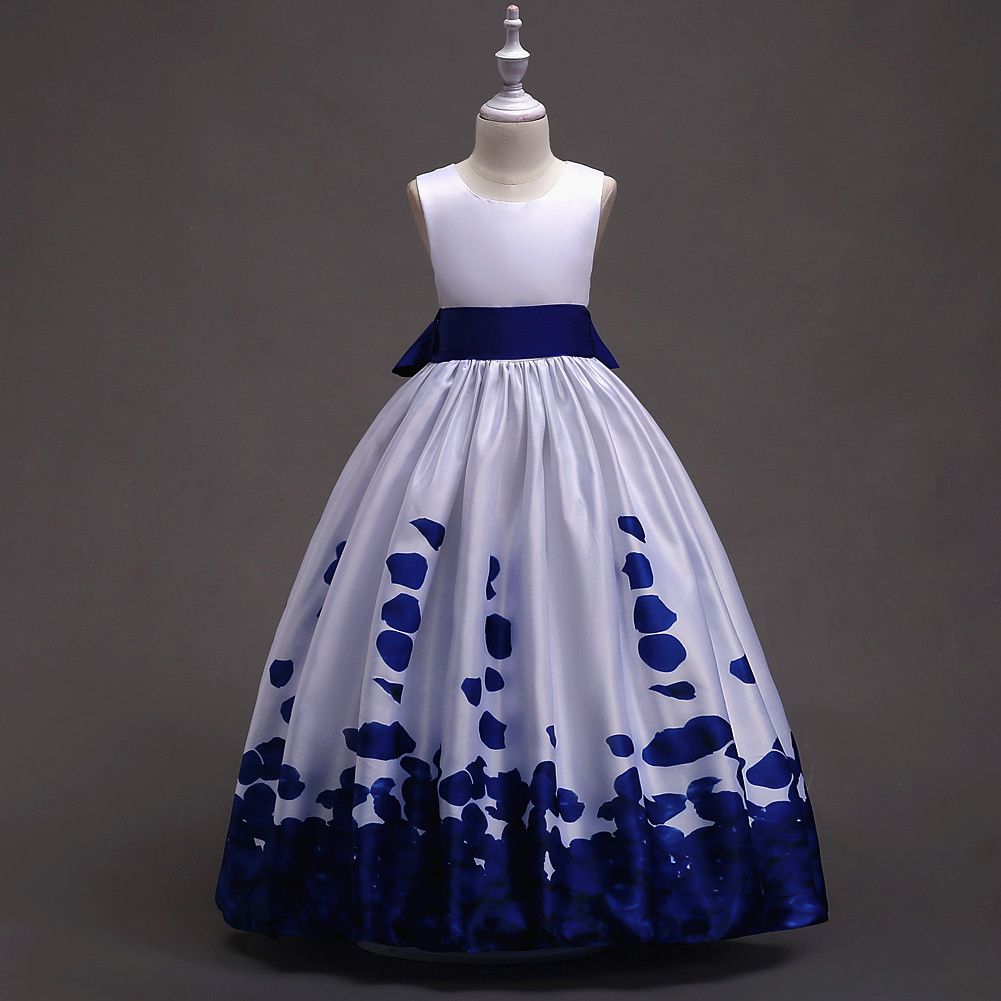 Hermosos estampados florales Vestidos para niñas de flores Una línea con lazo Sash Longitud del piso Niños Vestidos de fiesta de graduación Vestidos para chicas baratas Hermosos estampados florales Vestidos para niñas de flores Una línea con lazo Sash Longitud del piso Niños Vestidos de fiesta de graduación Vestidos para chicas baratas
