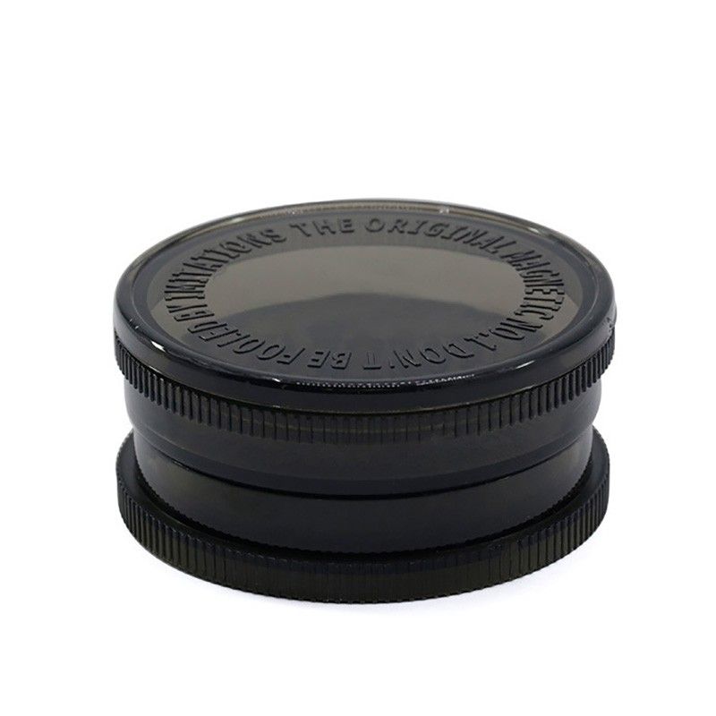 2020 Plastic Dry Herb Grinder Mills 60mm 2 Layer Parts Hand Muller
