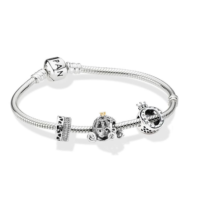 Venta de regalos de San Valentín Pandora coronas y de joyas plata