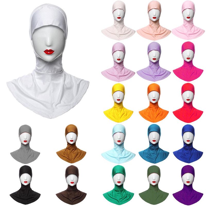 2020 Muslim Hijab Scarf Behind Split Headwrap Bonnet 2020 Summer Women Tuban Cap Muslim Fashion Solid Color Woman Hijabs From Beenling 28 34 Dhgate Com