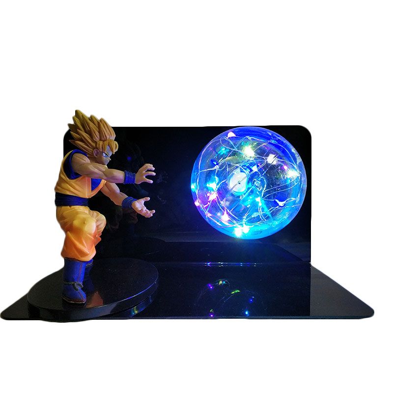 Dragon Ball Z Goku ultra instinct Figurine collection  Lampe veilleuse LED 