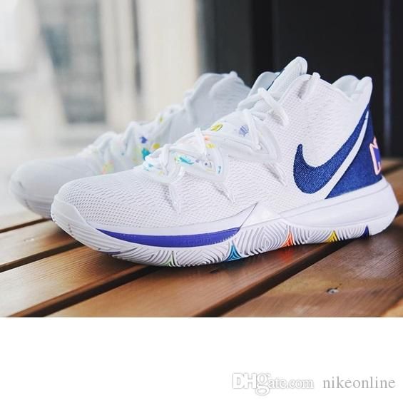 kyrie 5 white gold