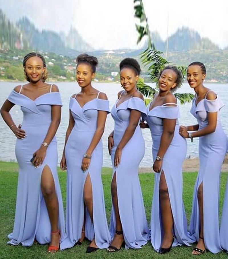bridesmaid simple dresses