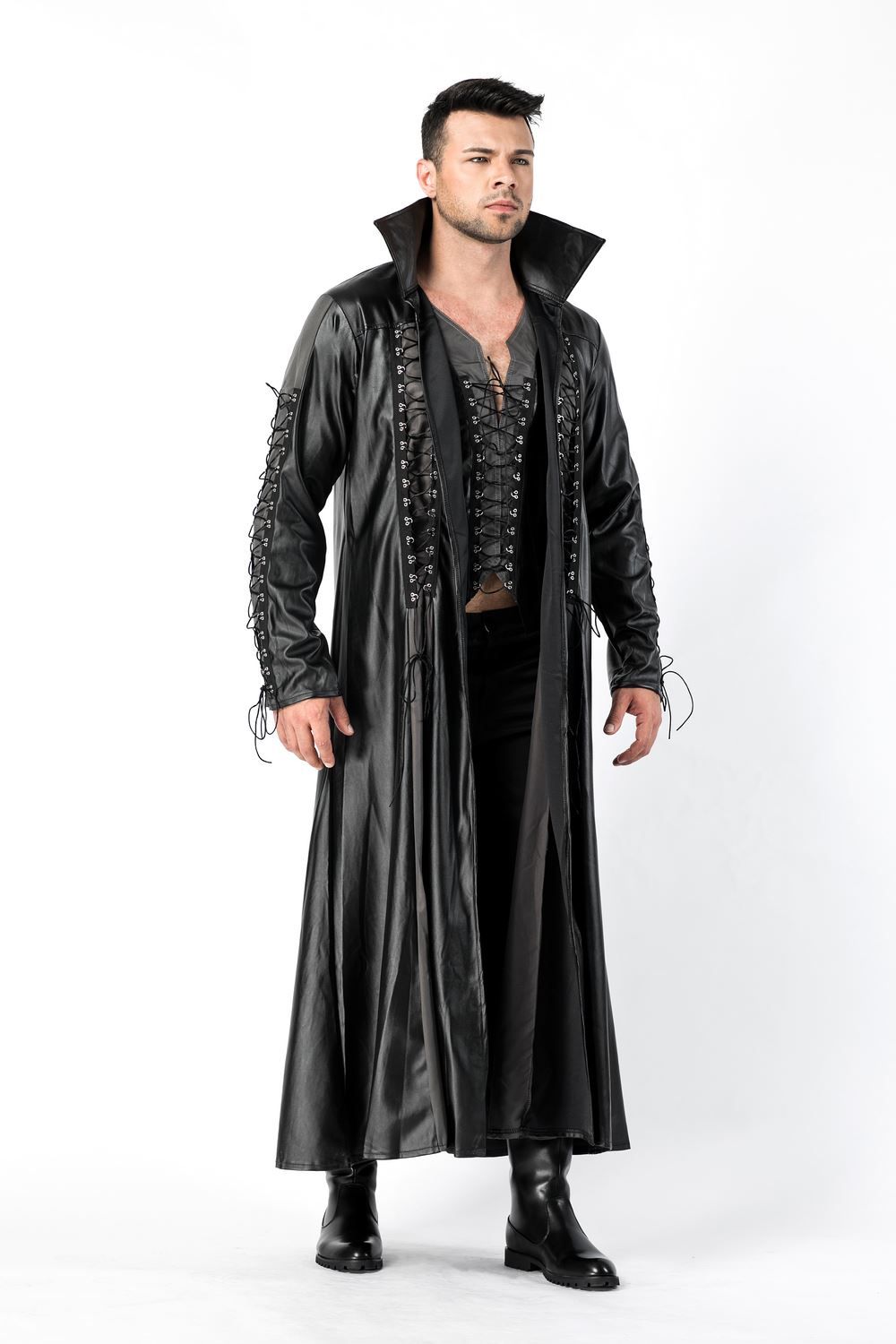 Grosshandel Gothic Vampir Kostum Halloween Herren Leder Kostume Matrix Empire Vampir Kostum Manner Maskerade Party Halloween Cosplay Von Discounteverything 174 57 Auf De Dhgate Com Dhgate