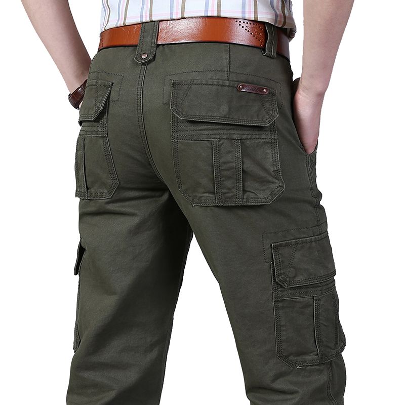 cargo cotton jeans