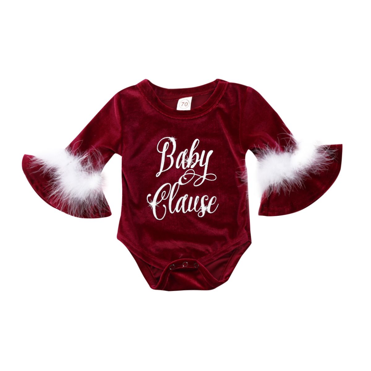 velvet baby outfit