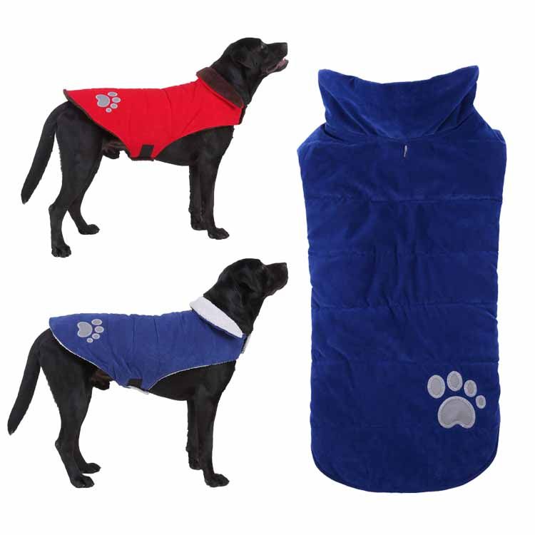 Perro De Invierno Abrigo Impermeable A Prueba De L Azul Perro De Invierno Abrigo Impermeable A Prueba De L Azul