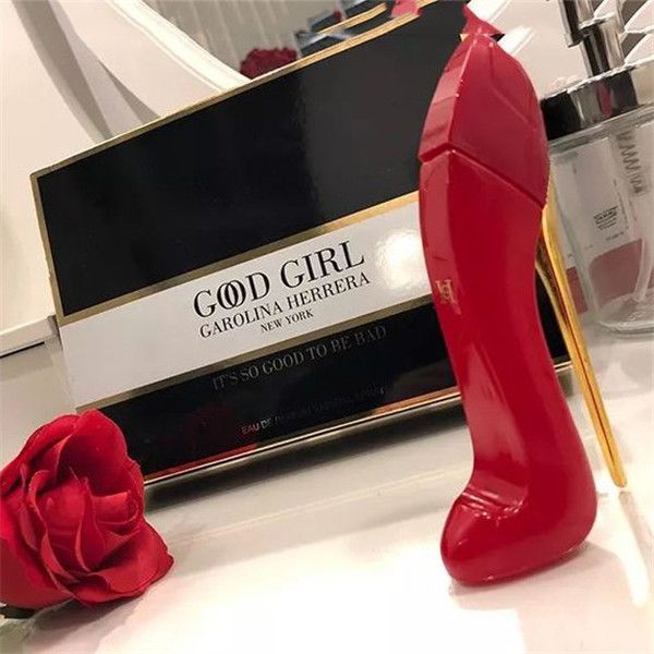 high heel perfume red