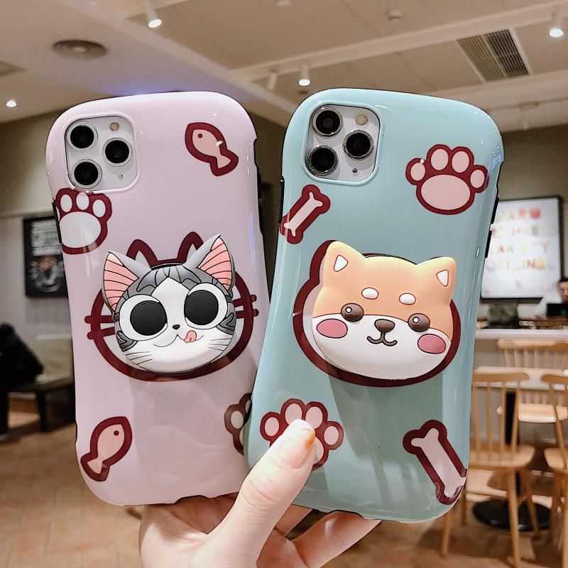 Mytoto Cute Cartoon Rabbit Dog Girly Phone Cases For Iphone 11 Pro Xs Max X 8 7 6 6s Plus Xr I8p Stand Holder Back Cover Coque Funda Mytoto Cute Cartoon Rabbit Dog Girly Phone Cases For Iphone 11 Pro Xs Max X 8 7 6 6s Plus Xr I8p Stand Holder Back Cover Coque Funda