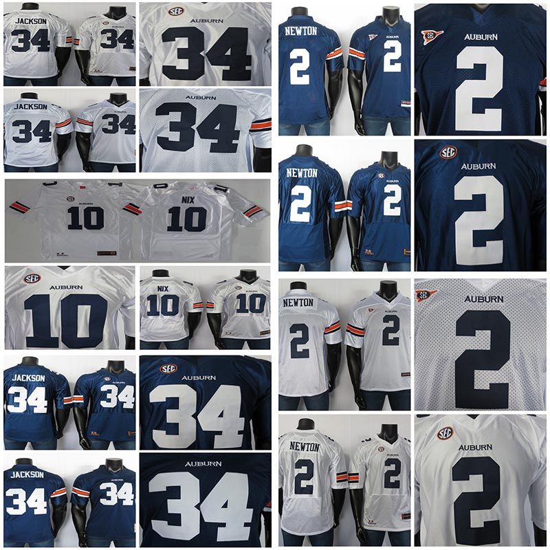 cam newton stitched blue jersey