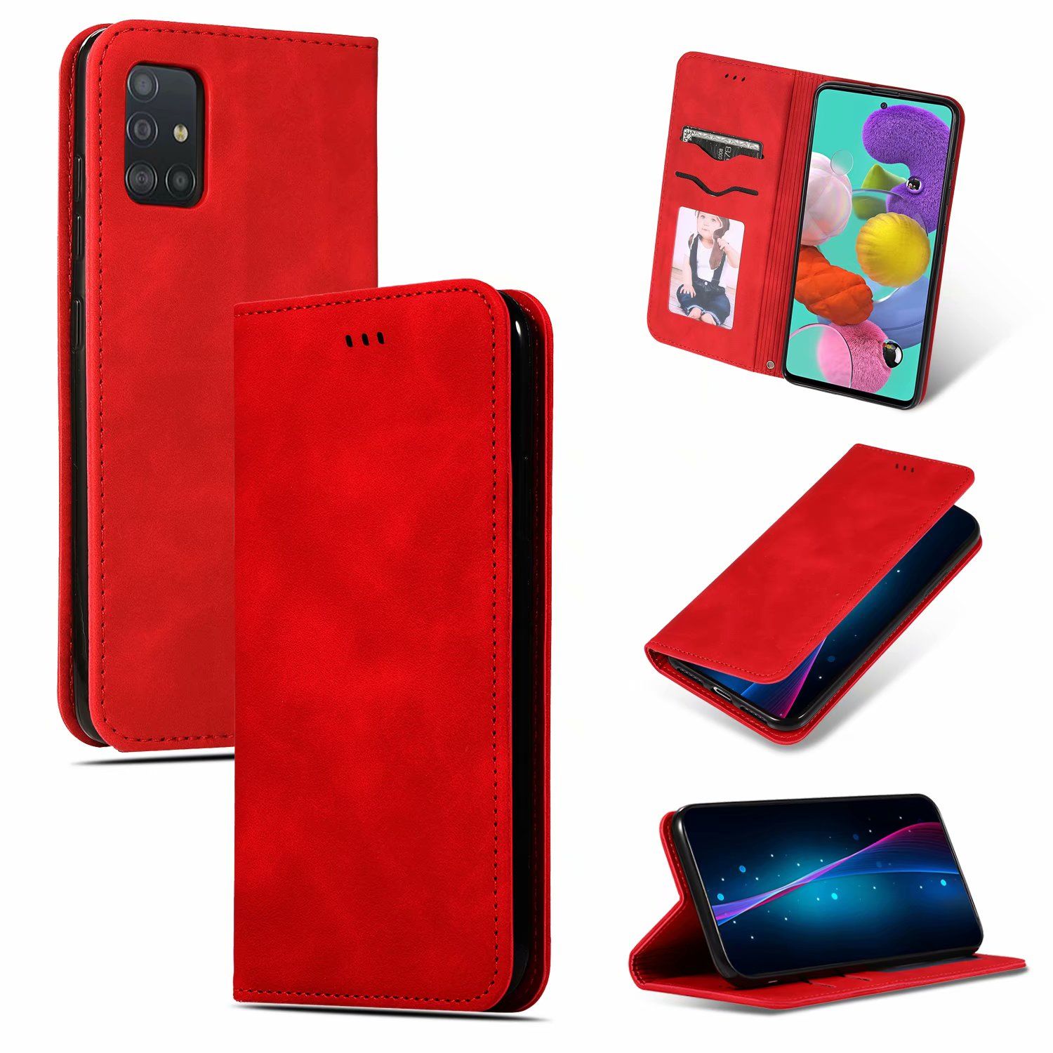 Compre Para Samsung Galaxy A51 Caso Original Colorido Novo Luxury Wallet  Capa De Couro Para Samsung Galaxy A51 Barato | Entrega Rápida E Qualidade |  Pt.Dhgate
