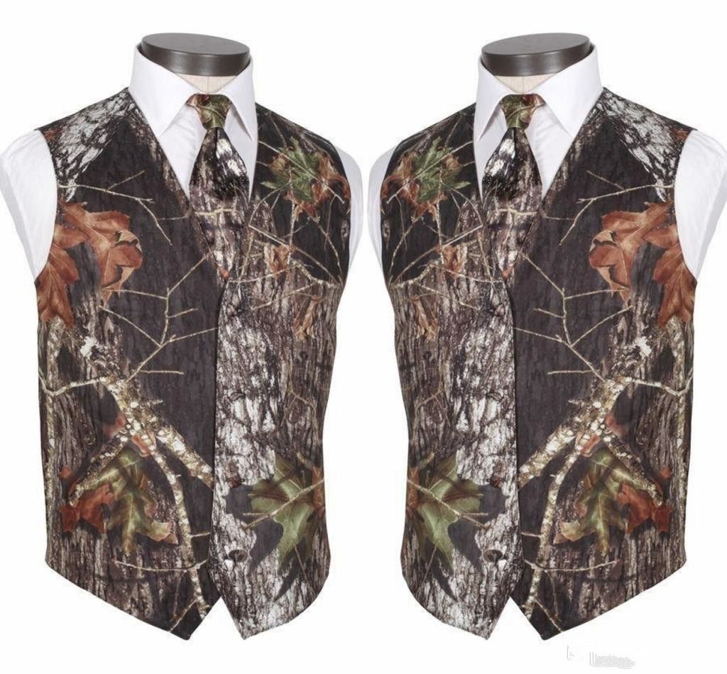 camo vests for wedding