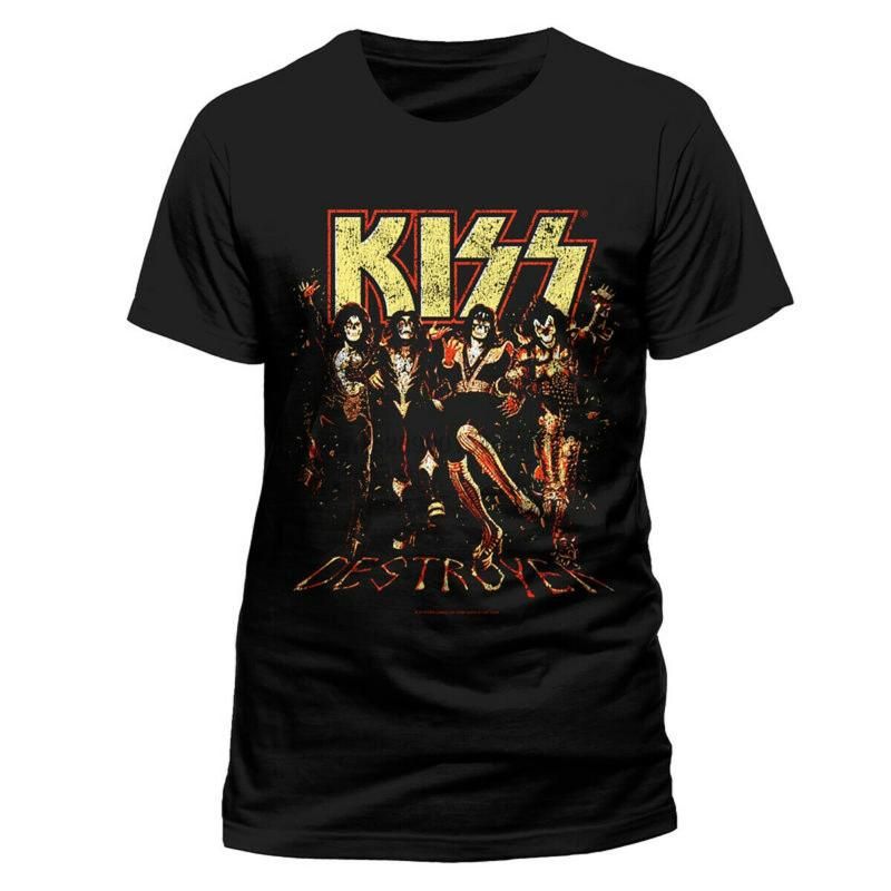 kiss destroyer t shirt