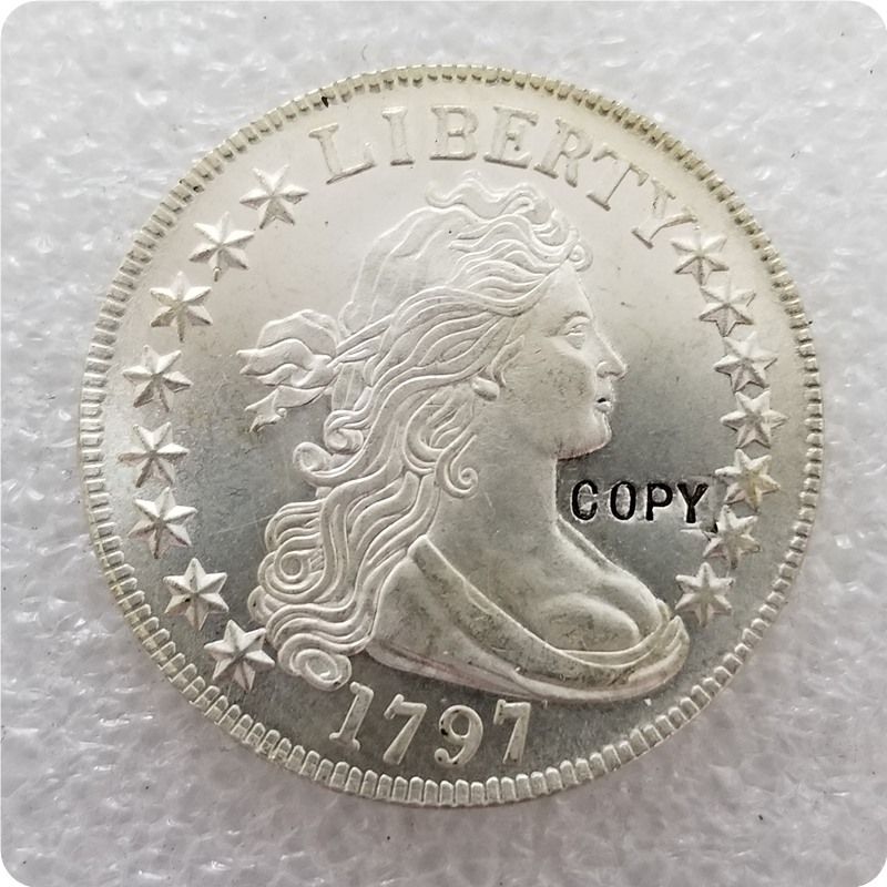 USA 1797 Draped Bust Half Dollar COIN COPY Commemorative Coins Replica