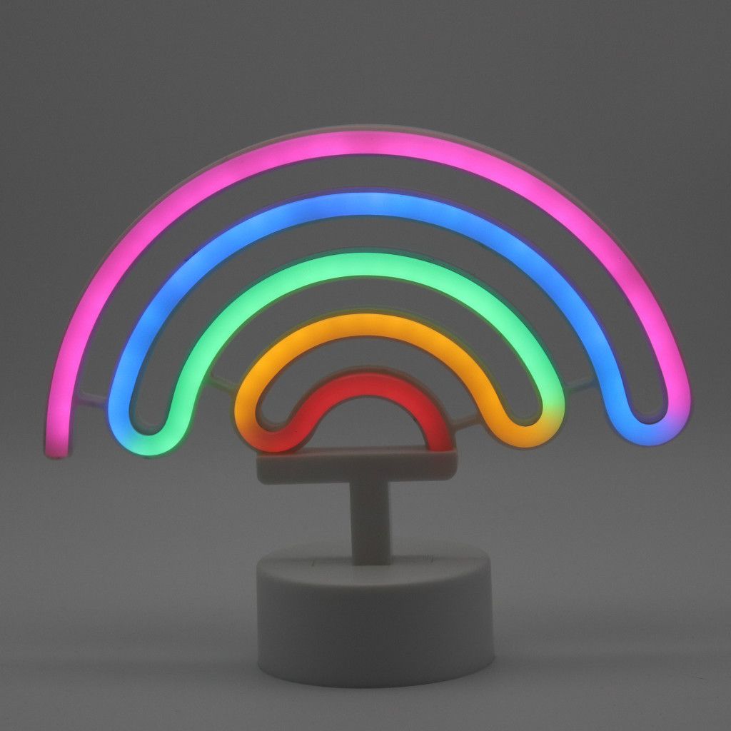 Cute Colorful Aa Battery Powered Unicorn Neon Lamp Pink Flamingo Led Bulb Light Neon Lights Bedroom Decoration Marquee Neon Signs Uk 2019 From