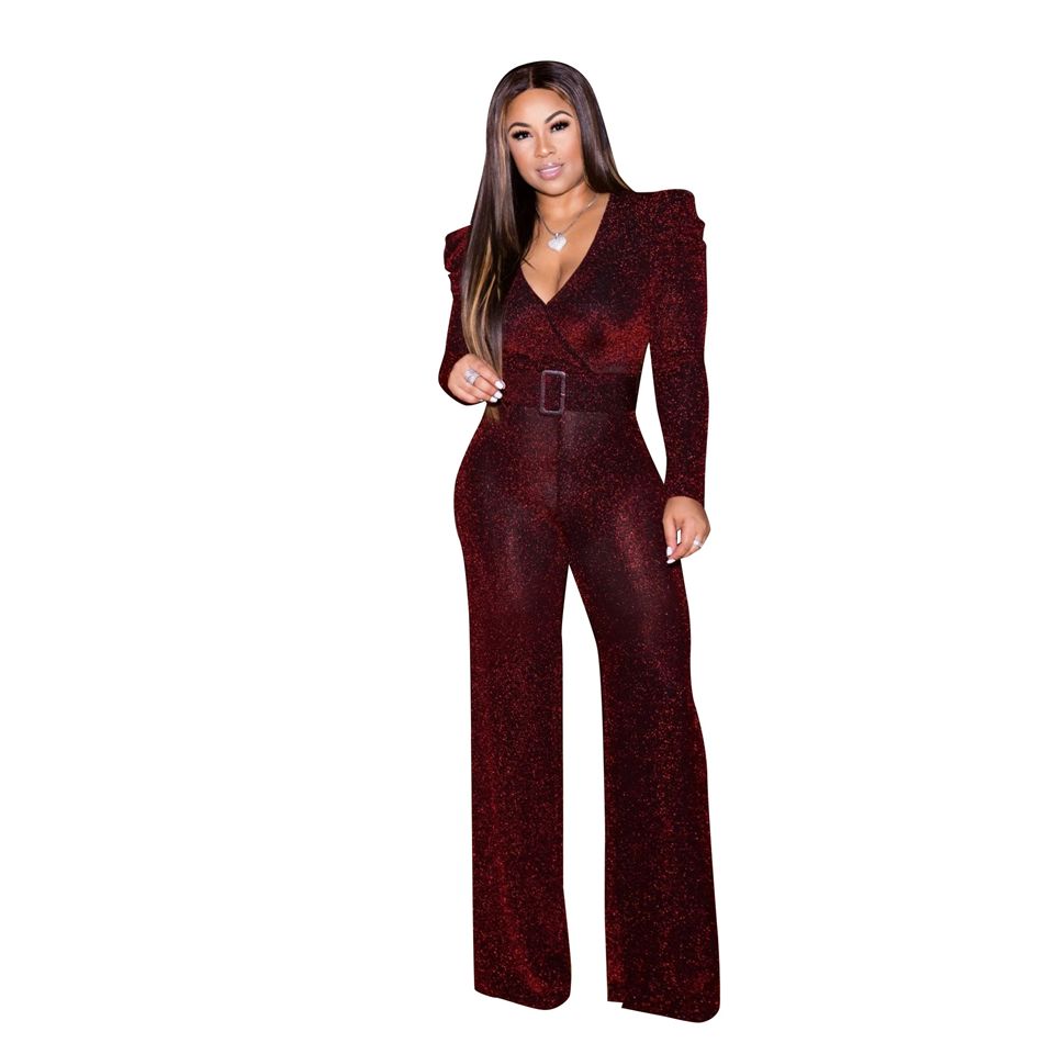 glitter pantsuit