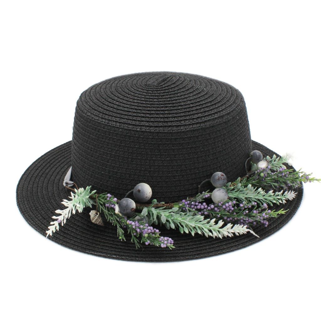 plastic boater hat
