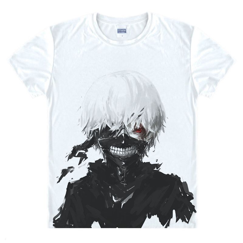 Tokyo Ghoul T-shirts New Japan Anime Kaneki Ken Adjustable Zipper Cosplay Costume Animation Cartoon Ninja Creative 3d T Shirts Y19072201 Tokyo Ghoul T-shirts New Japan Anime Kaneki Ken Adjustable Zipper Cosplay Costume Animation Cartoon Ninja Creative 3d T Shirts Y19072201