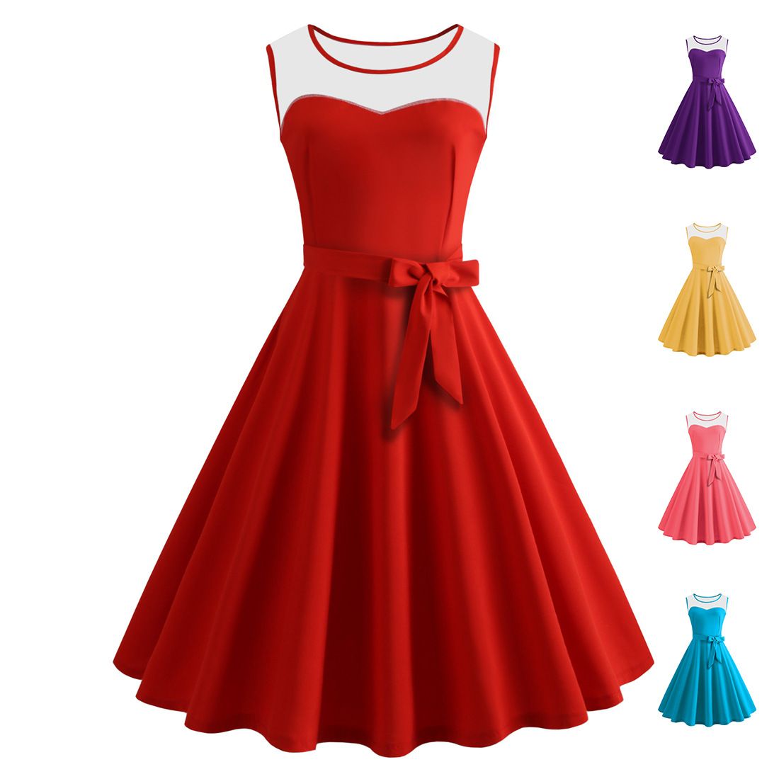 pleated one piece dress