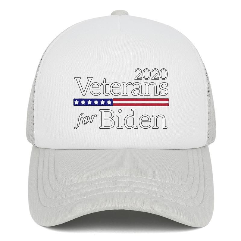 Veterans For Joe Biden 2020 President Mens And Women Trucker Cap Ball