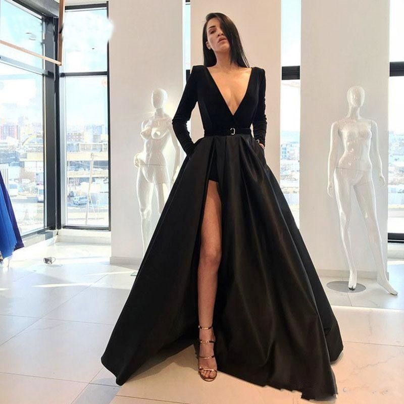 ojo aceptable rehén Vestidos De Noche Negro Con Cuello En V Profundo De Longitud De Vestidos De Fiesta Largos Vestido De Fiesta Atractivo Del Lado Alto De Split Satinado De 101,55 € | DHgate ojo aceptable rehén Vestidos De Noche Negro Con Cuello En V Profundo De Longitud De Vestidos De Fiesta Largos Vestido De Fiesta Atractivo Del Lado Alto De Split Satinado De 101,55 € | DHgate