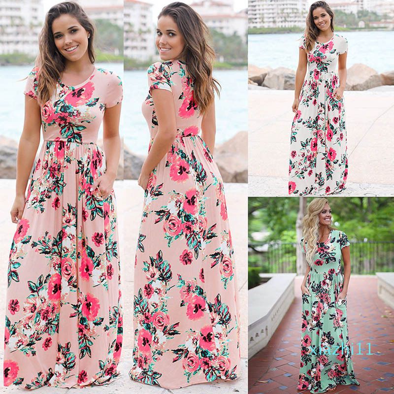 Las mujeres del verano de Boho maxi del partido de tarde del vestido de la playa Vestido de tirantes halter L Las mujeres del verano de Boho maxi del partido de tarde del vestido de la playa Vestido de tirantes halter L