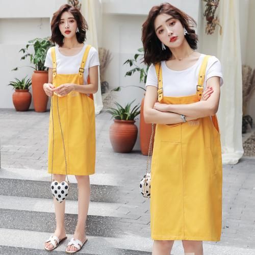 yellow two piece outfits