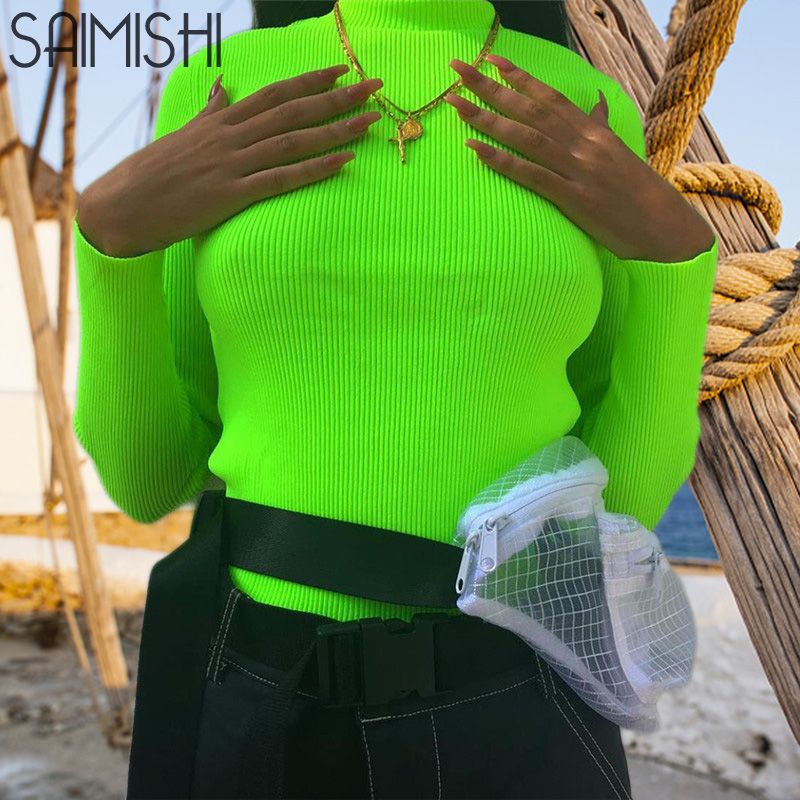 neon jumper womens