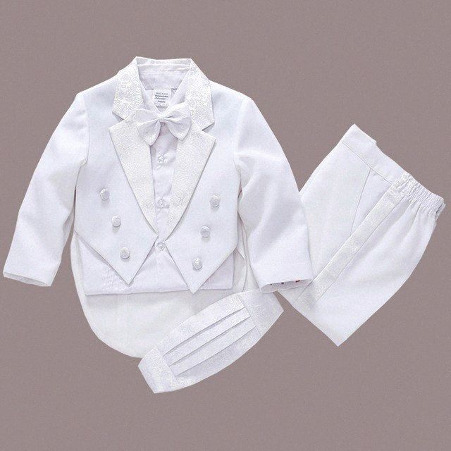 baby boy white blazer