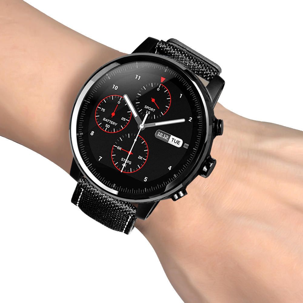 amazfit stratos on wrist