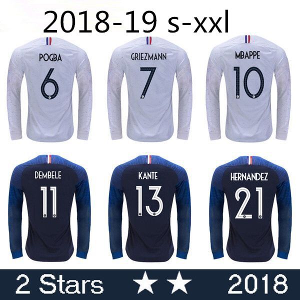long sleeve france jersey 2018