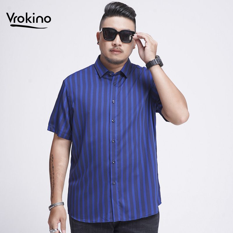 2020 5xl 6xl 7xl 8xl Oversized Mens Short Sleeve Shirt Stylish