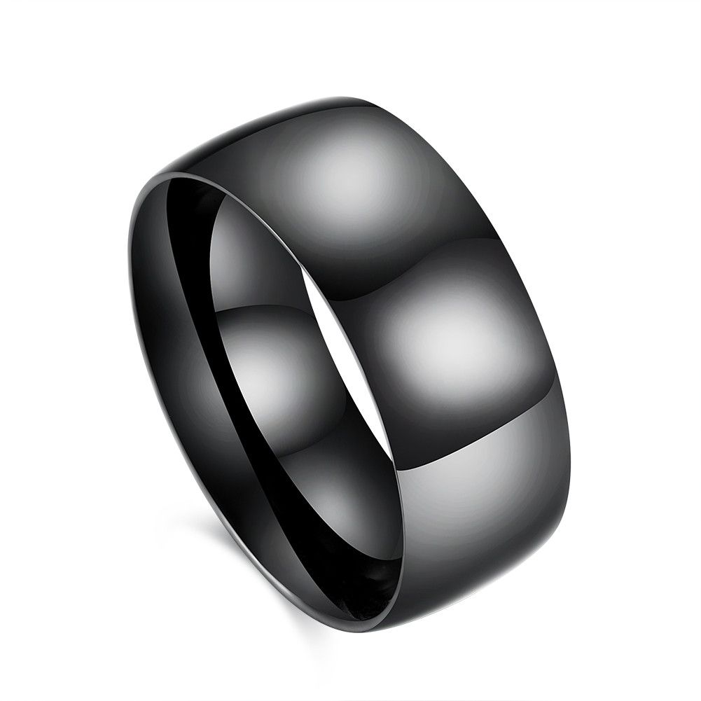 Grosshandel Edelstahl Ring Schwarz Plated Gewehr Runde Muster Band Ring Zubehor Simple Mode Valentinstag Jahrestag Geschenke Potala082 Von Potala Ladybeauty 1 29 Auf De Dhgate Com Dhgate
