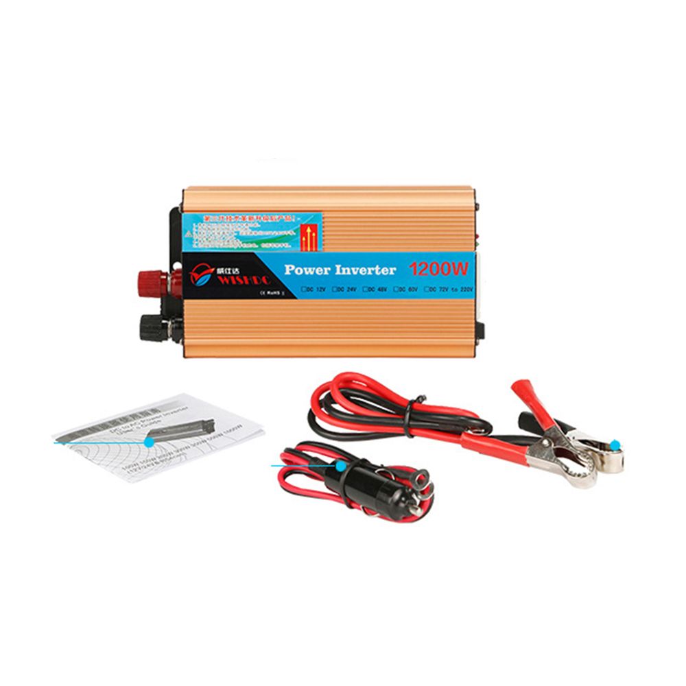 2021 Car Inverters 24V 1200W Car Vehicle USB DC 24V To AC 220V Power