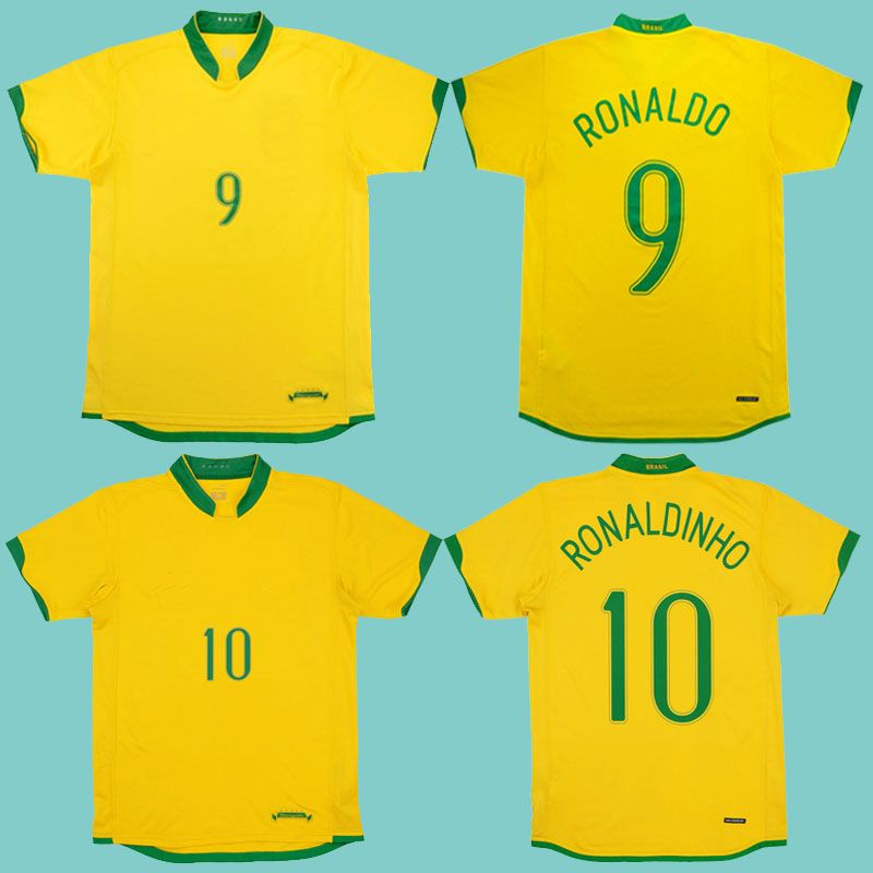 camiseta ronaldinho brasil